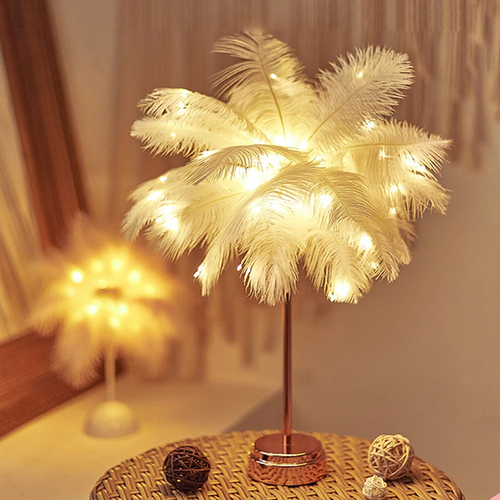 Glow Feathers Lamp