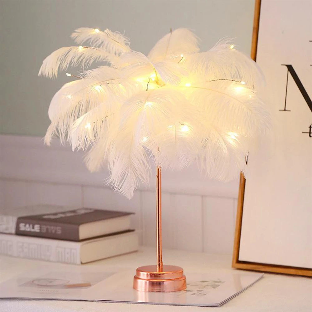 Glow Feathers Lamp
