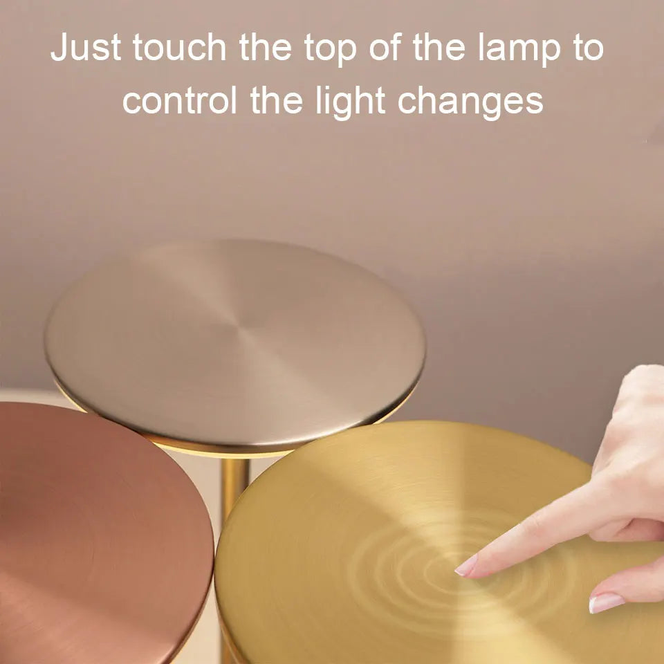 LED Crystal Touch Table Lamp