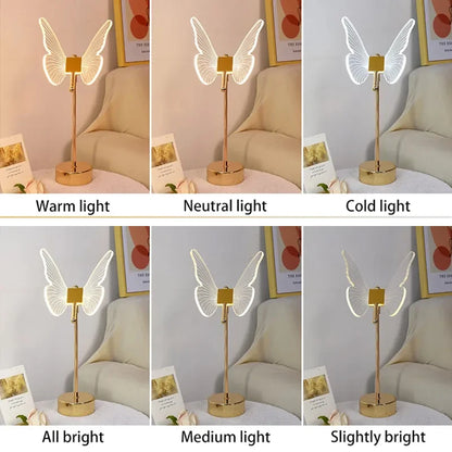 Nordic Butterfly Table Lamp